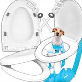 DESKA SEDESOWA do WC toaletowa BIAŁA WOLNOOPADAJĄCA twarda wypinana