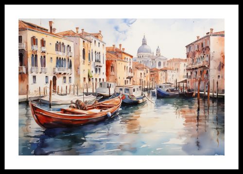 Plakat 45x30cm Wenecka Impresja na Arena.pl