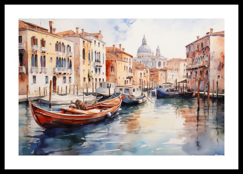 Plakat 45x30cm Wenecka Impresja zdjęcie 3