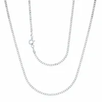 ŁAŃCUSZEK SREBRNY PANCERKA PR. 925 G050 60CM