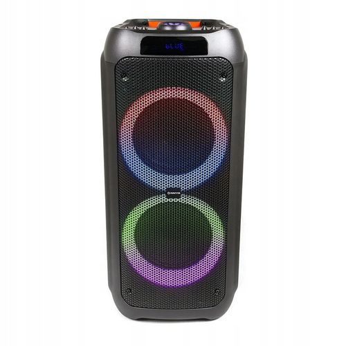 GŁOŚNIK PRZENOŚNY BLUETOOTH KARAOKE MANTA MIKROFON na Arena.pl