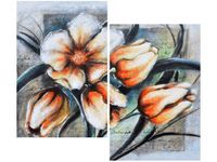 OBRAZ NIESAMOWITE PASTELOWE KWIATY