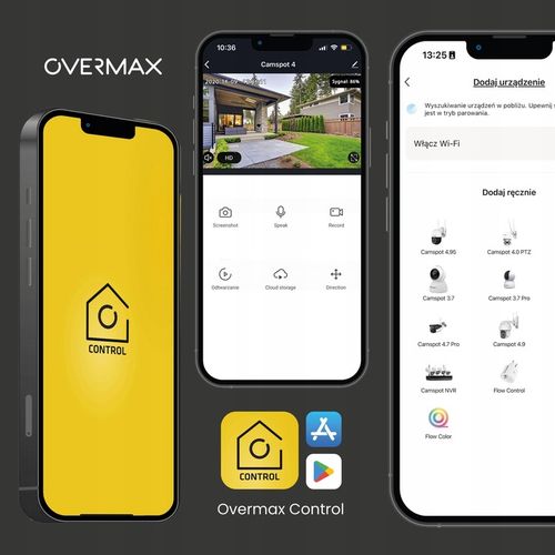 KAMERA ZEWNĘTRZNA OBROTOWA ULTRA HD WIFI 4MPx 4x ZOOM 2.5K PTZ IP66 CZARNA na Arena.pl