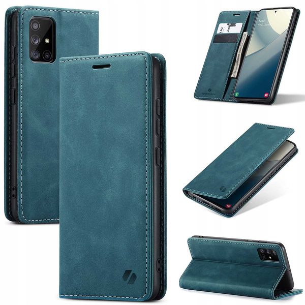 Spacecase Wallet Galaxy A51 Blue zdjęcie 8