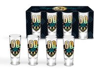 Zestaw 4 Kieliszków - Royal Edition Lufa 65Ml - 60 Lat