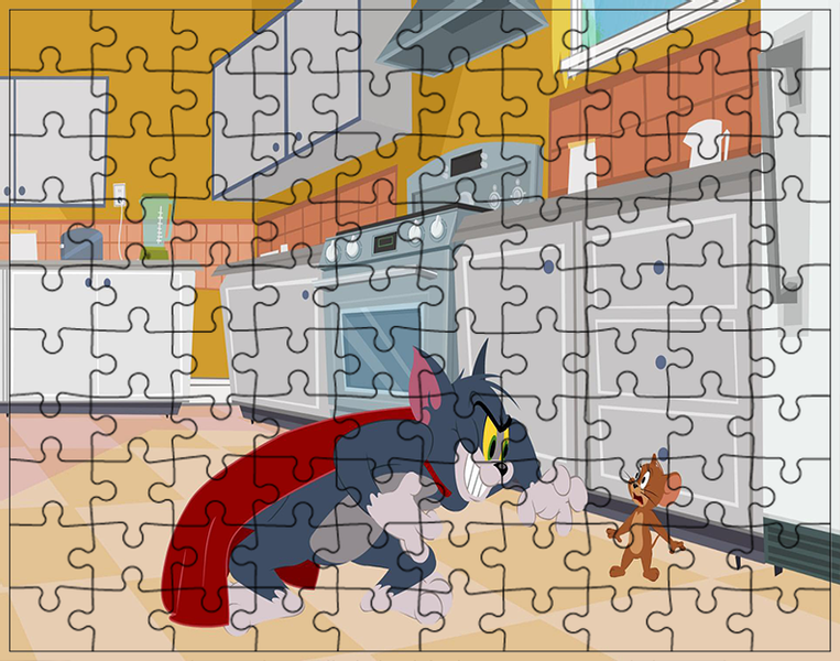 Puzzle Tom i Jerry zdjęcie 1