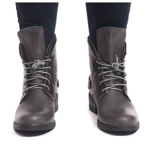 Modne Botki V-7 Szary r.37 na Arena.pl