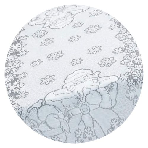 Bieżnik Biały Mikołaj 50x100 DomoweTekstylia | WN200M B10 | Boże Narodzenie na Arena.pl