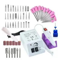 FREZARKA DO PAZNOKCI MANICURE + 3 ZESTAWY FREZÓW