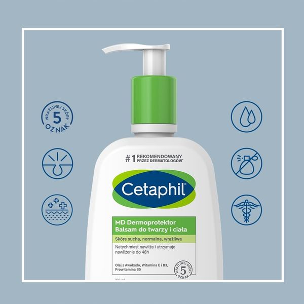 Cetaphil MD Dermoprotektor balsam nawilżający 236 zdjęcie 2