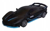 SAMOCHÓD AUTO ZDALNIE STEROWANY CZARNY HYPERCAR MODEL R/C