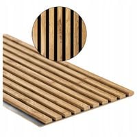 Lamele Ścienne na Płycie 275x46 Panele Dekoracyjne DĄB WOTAN SONOMA CRAFT
