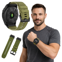 Pasek do Garmin Fenix 5 6 7 8 47mm Pro opaska na zegarek nylonowy KOLORY