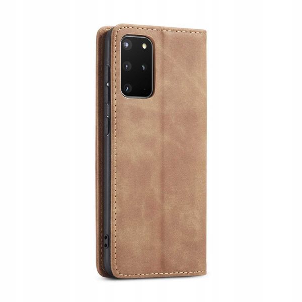 Spacecase Wallet Galaxy S20+ Light Brown zdjęcie 11