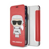 Etui Karl Lagerfeld do iPhone XS, iPhone X, Czerwony