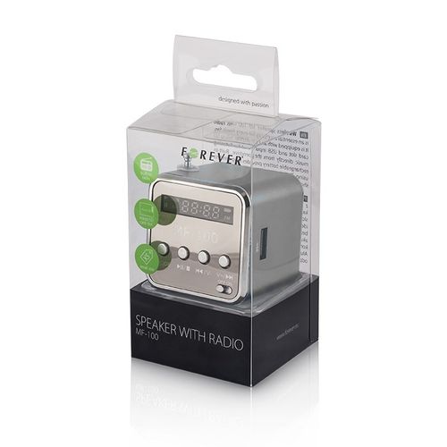 Głośnik przenośny forever USB / SD / MP3 / FM na Arena.pl