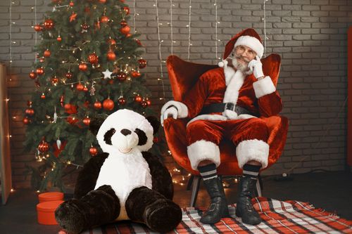 Duży miś pluszowy panda na Arena.pl