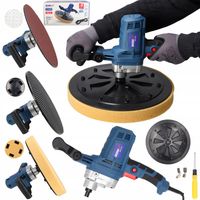 SZLIFIERKA DO STYROPIANU ELEWACJI DEDRA ZACIERACZKA TYNKÓW PŁYT 750W 375 mm