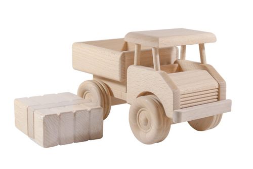 Ciężarówka z klockami na Arena.pl