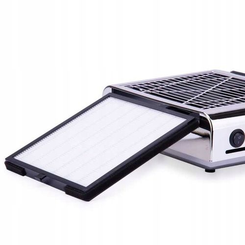 Pochłaniacz Pyłu Do Paznokci MOLLYLAC Kasetowy Filtr Mocny Srebrny 80W na Arena.pl