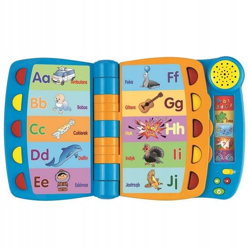 Mówiąca książeczka edukacyjna Smily Play Interaktywna Sensoryczna na Arena.pl