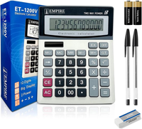 Empire Desk Calculator 12 Digit Duży Kalkulator Biurowy Solar