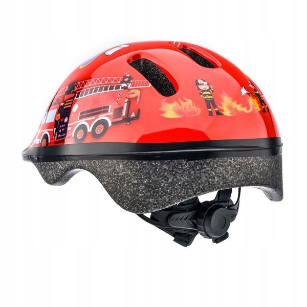 KASK ROWEROWY REGULOWANY DZIECIĘCY METEOR KS06 XS 44-48cm FIRETRACKER lekki zdjęcie 6