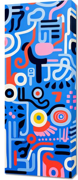 Obraz 40x100cm Rytmiczne Echo zdjęcie 1