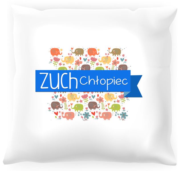 Poduszka dla dziecka Zuch chłopiec zdjęcie 1