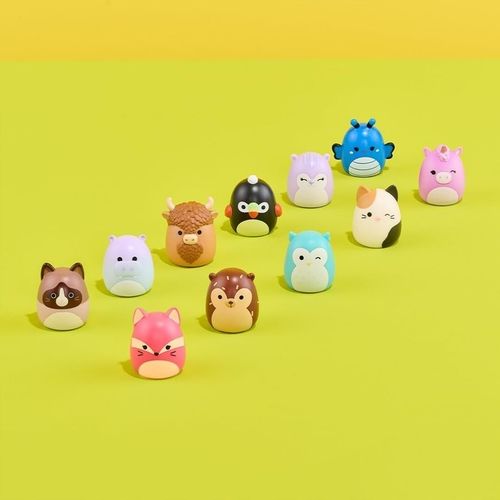 SQUISHMALLOWS figurki SQUISH A LONGS zestaw MiniSquish 8 figurek krówka na Arena.pl