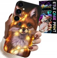 ETUI DO SAMSUNG GALAXY M15 5G - SŁODKI LISEK ZWIERZĘTA LEŚNE CASE +SZKŁO