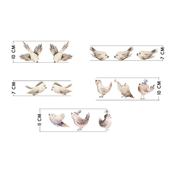 Naklejki Ptaszki DK321 zdjęcie 4