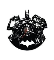Zegar ścienny z płyty winylowej Batman 14.6