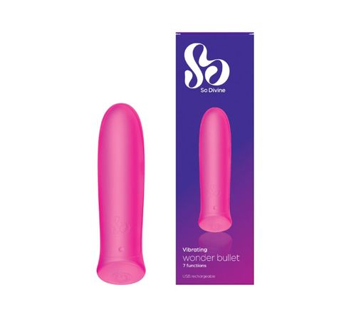 Rechargeable Wonder Bullet Vibrator - Pink na Arena.pl