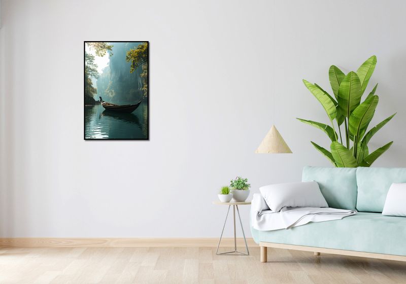 Plakat 53x81cm Samotność na Tafli zdjęcie 4