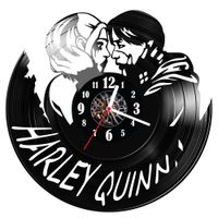 Zegar ścienny z płyty winylowej Harley Quinn 1305.14