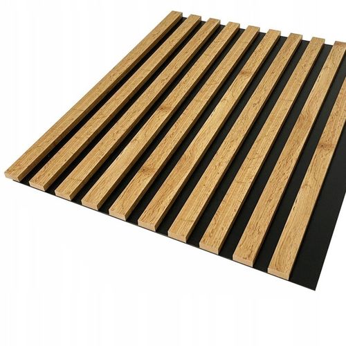 LAMELE ŚCIENNE DĄB WOTAN NA FILCU CZA 510x2750mm na Arena.pl