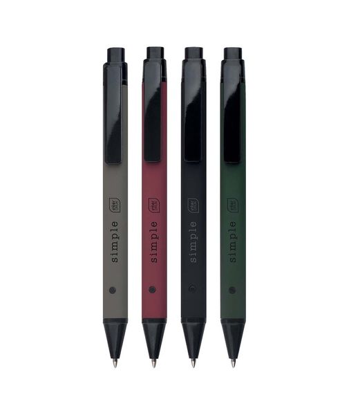DŁUGOPIS AUTOMATYCZNY 1.0MM SIMPLE INTERDRUK zdjęcie 1
