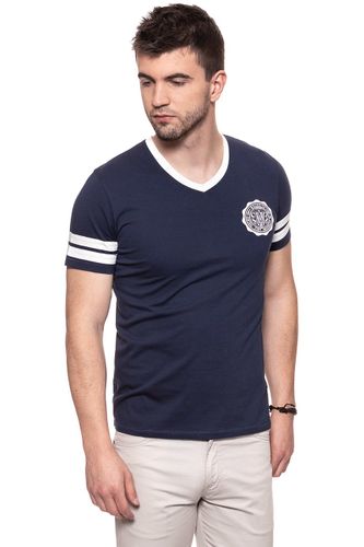 WRANGLER VN VARSITY TEE NAVY W7B42FK35 S na Arena.pl