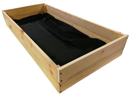 WARZYWNIAK ZIELNIK SKRZYNIA NA WARZYWA INSPEKT DREWNIANY 60x120 NISKI 18cm na Arena.pl