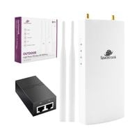Access Point zewnętrzny 4w1 punkt dostępu 300Mbps IP66 PoE Spacetronik