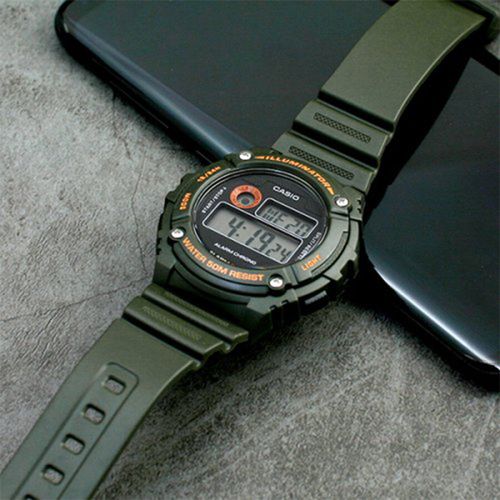 Zegarek Męski Casio W-216H-3B + BOX na Arena.pl