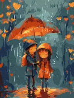 Obraz Malowanie po numerach 30x40 IDEYKA NA RAMIE