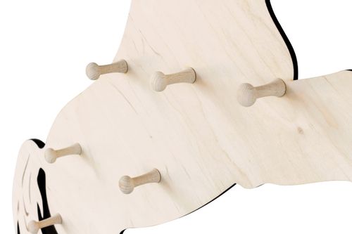 Wieszak ścienny w kształcie konia na Arena.pl