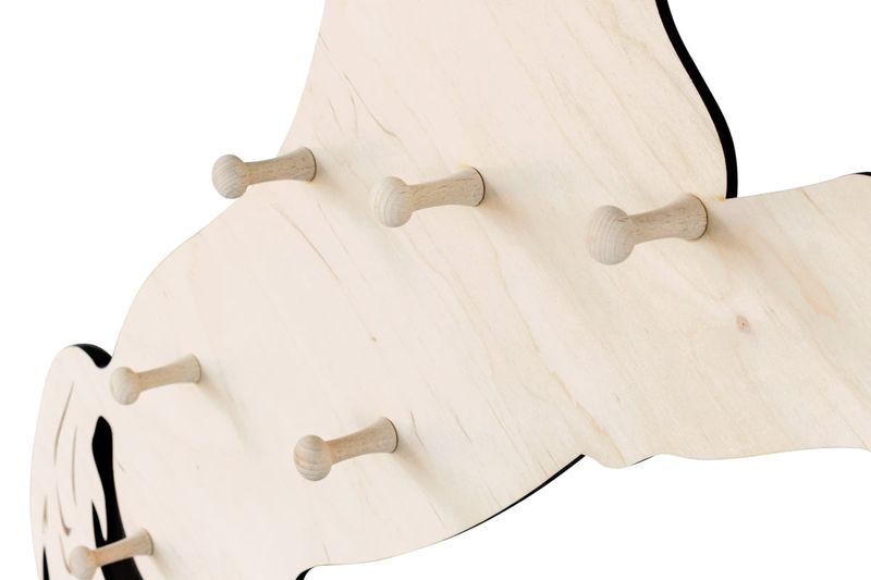 Wieszak ścienny w kształcie konia zdjęcie 6