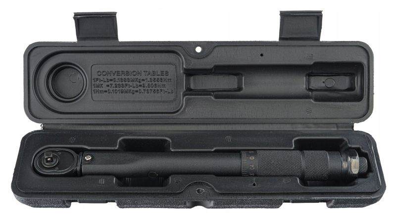 Klucz DYNAMOMETRYCZNY do Kół 1/4'' 2-24Nm z Blokadą Certyfikat zdjęcie 5