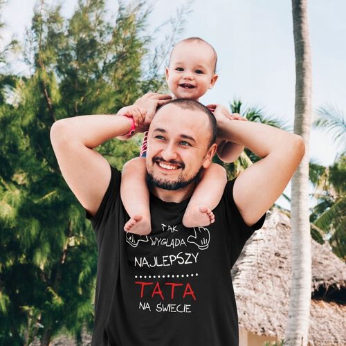 KOSZULKA DLA TATY DZIEŃ OJCA TAK WYGLĄDA NAJLEPSZY na Arena.pl
