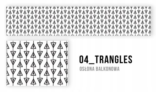 OSŁONA BALKONOWA MATA NA BALKON BIAŁA Z GRAFIKĄ BARIERKA WYMIAR na Arena.pl