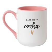 Elegant Biało-Różowy 330 ml