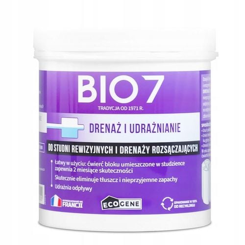 Bio7 UDRAŻNIANIE Oczyszczalni Odblokowanie Drenażu | Bio 7 DRENAŻ na na Arena.pl